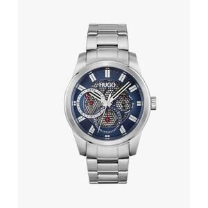 HUGO BOSS 1530191 BLUE DIAL SKELETON  MULTIFUNCTION WATCH